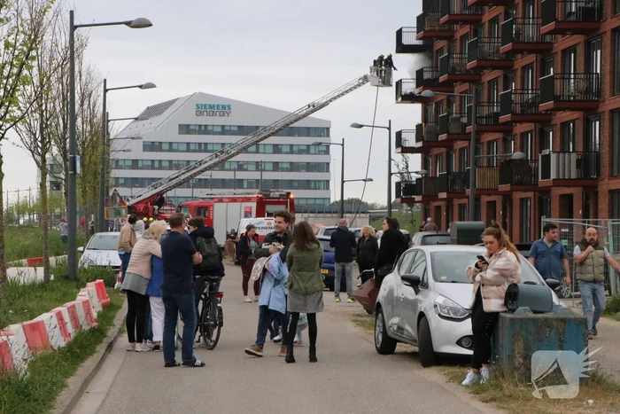 Grote schade na brand op balkon