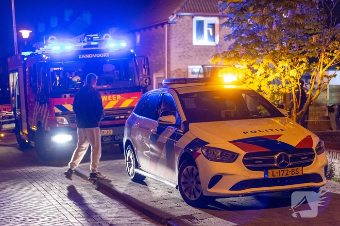 Vrachtwagen volledig uitgebrand