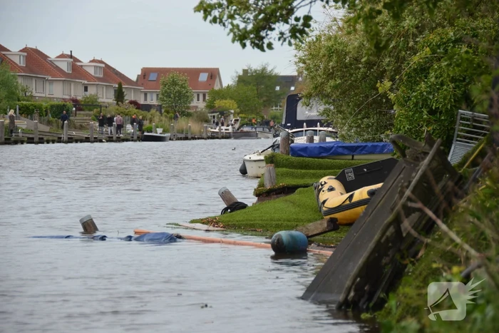 Vrachtschip Ilse-Marie ramt meerdere boten