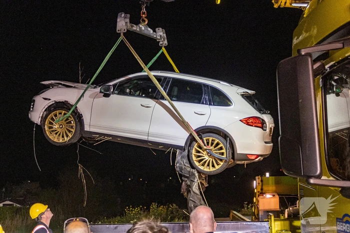 Porsche gevonden in bosjes