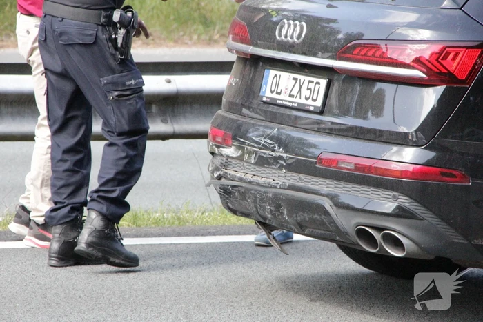 Vijf auto's betrokken bij kettingbotsing op snelweg