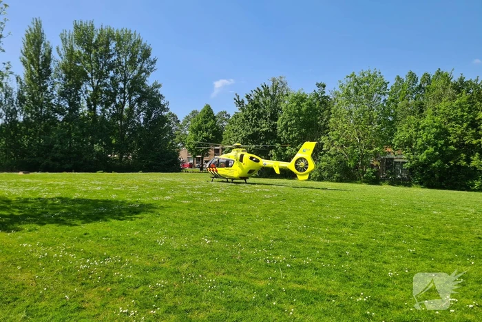 Traumahelikopter ingezet voor kind