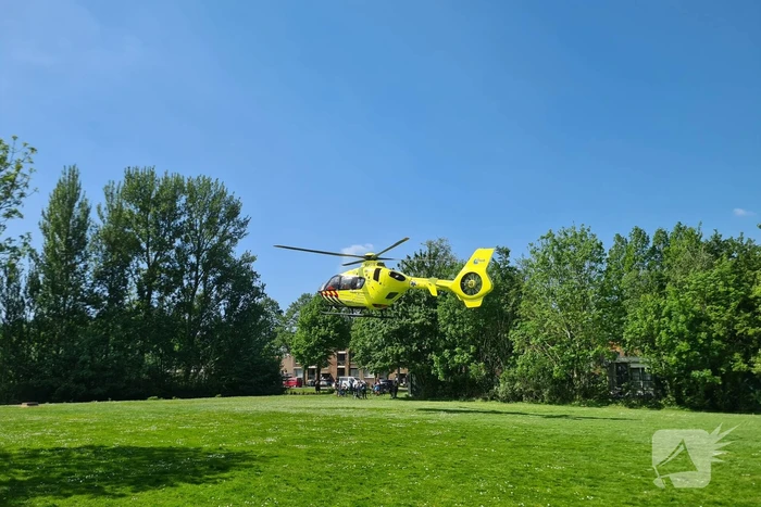 Traumahelikopter ingezet voor kind