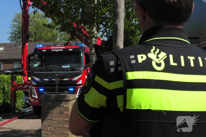 Brand in dak van woning door zonnepanelen