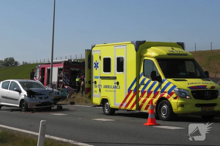 Twee gewonden bij ongeval