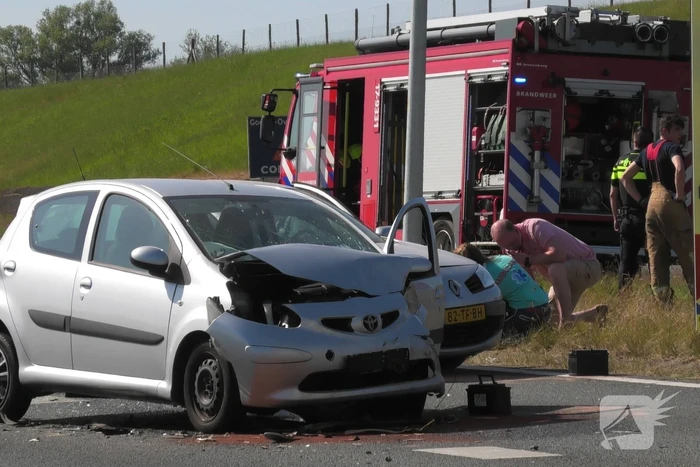 Twee gewonden bij ongeval