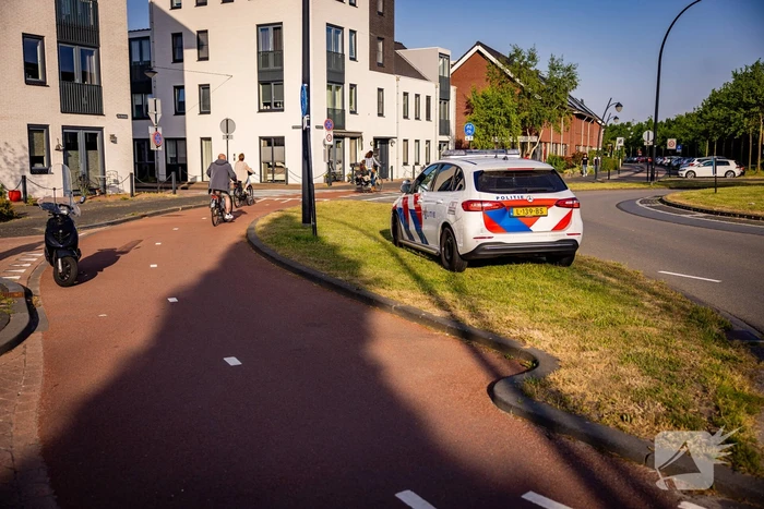 Beschonken scooterrijder gaat hard onderuit