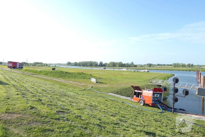 Asbest vrijgekomen bij brand in leegstaande boerderij