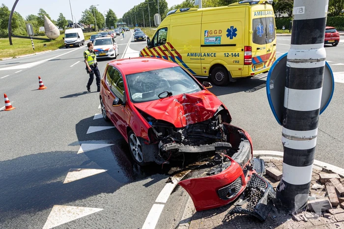 ongeval kruisweg - n201 zwaanshoek