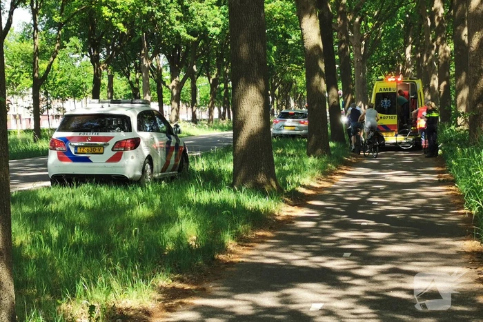 Wielrenner gewond na val