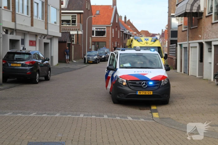Traumahelikopter landt voor Andreaskerk