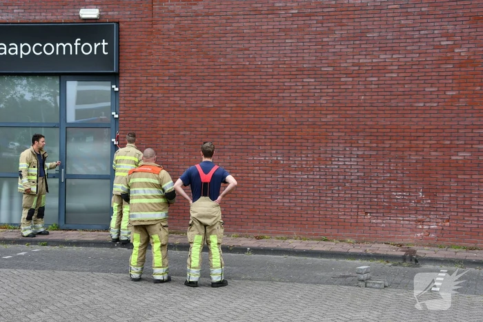 Flinke deuk in buitenmuur Woontex Slaapcomfort