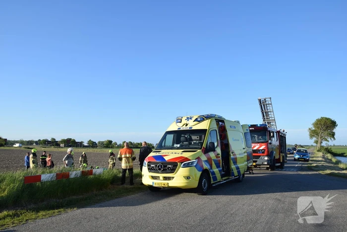 Scooterrijder en opzittende gewond bij eenzijdig ongeval