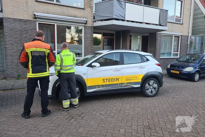 Gaslekkage ontstaan op bedrijventerrein