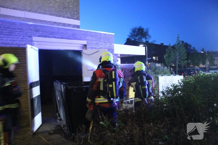 Brand in container