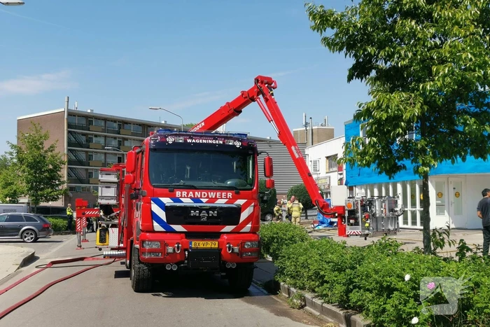 brand industrieweg wageningen