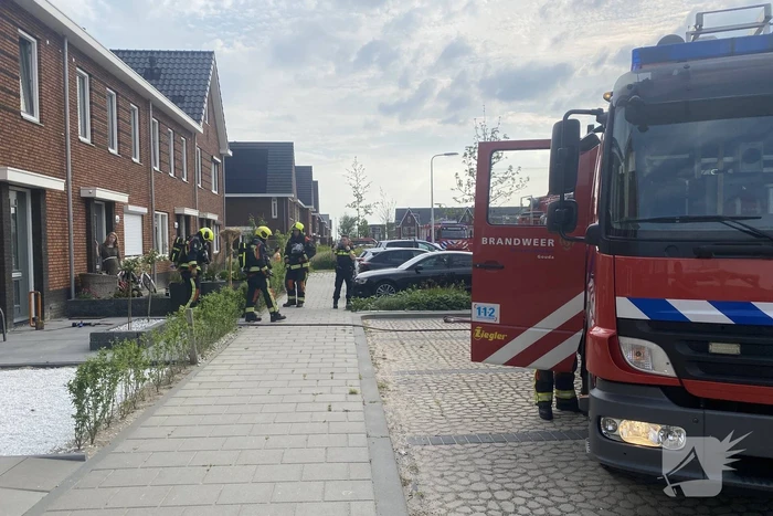 Droog gekookte pan zorgt voor rookontwikkeling