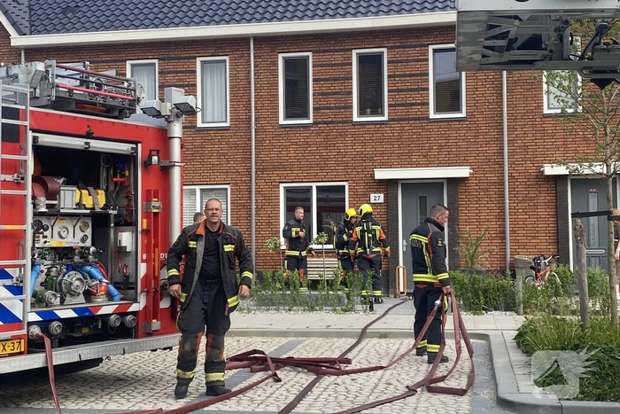 Droog gekookte pan zorgt voor rookontwikkeling