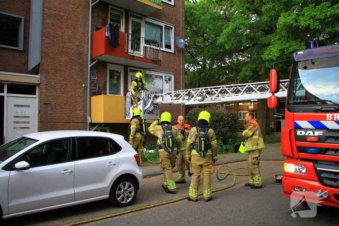 Tweede etage appartement vat vlam