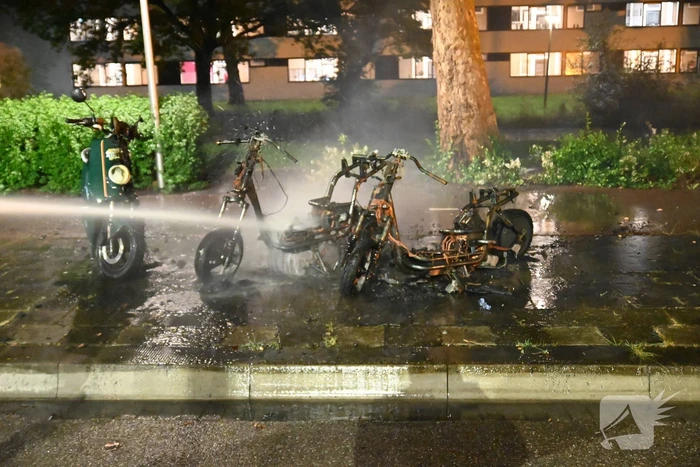 Felyx deelscooters verwoest vanwege brand
