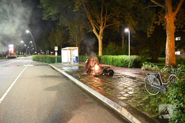 Felyx deelscooters verwoest vanwege brand