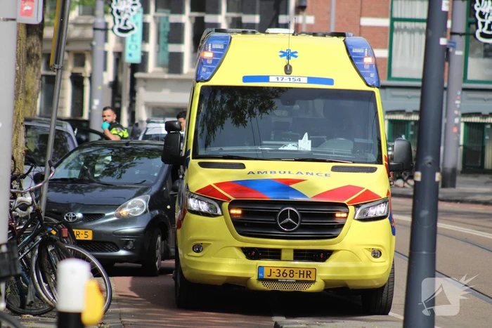 Scooterrijder gewond aan been na val