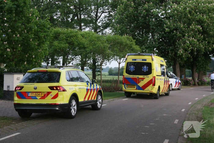 Kind valt van trap traumahelikopter opgeroepen