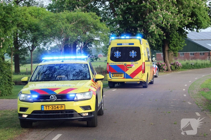 Kind valt van trap traumahelikopter opgeroepen