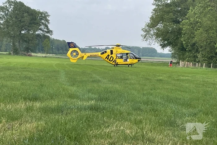 Kind valt van trap traumahelikopter opgeroepen