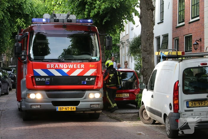 Brand in bedrijfspand van een mondhygiëniste