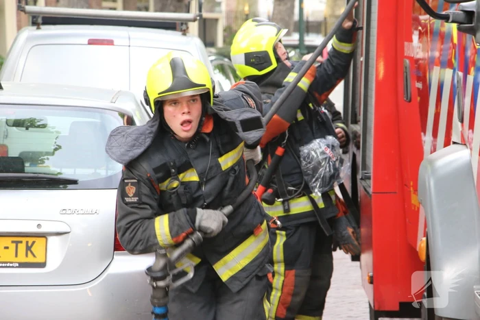Brand in bedrijfspand van een mondhygiëniste