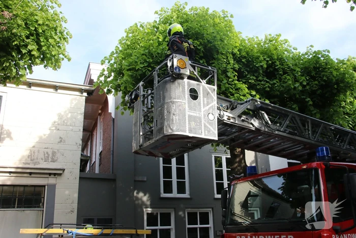 Brand in bedrijfspand van een mondhygiëniste