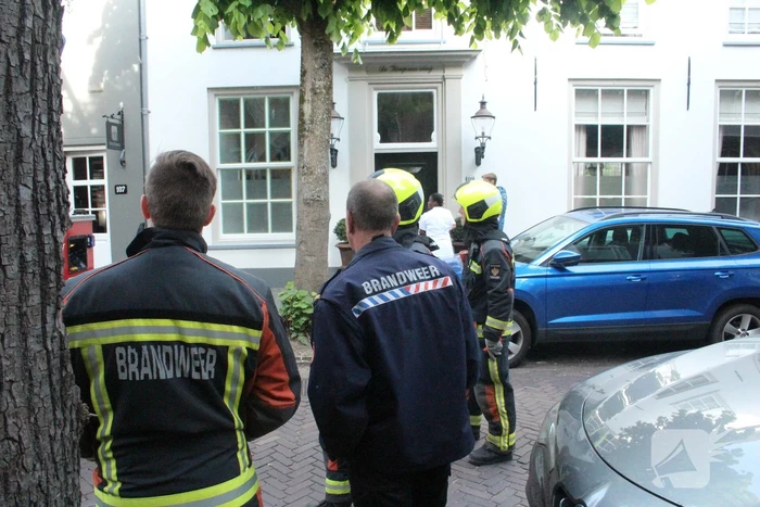 Brand in bedrijfspand van een mondhygiëniste