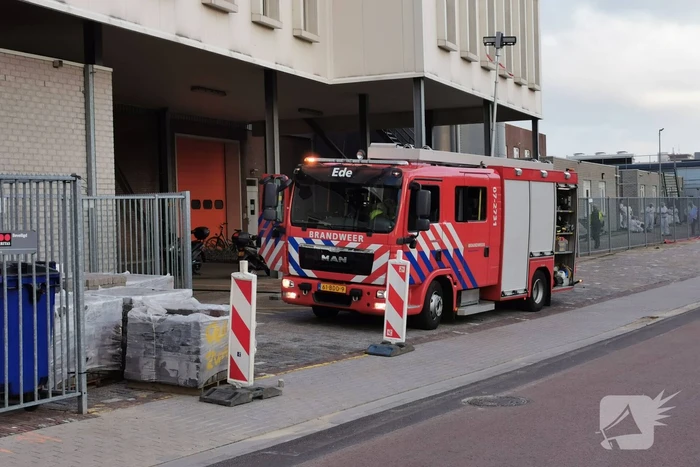 Brandweer inzet door vastgelopen motor in ammoniakruimte