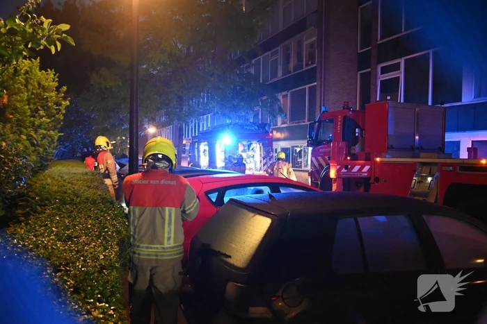 16 apartmenten ontruimd bij brand in kelder
