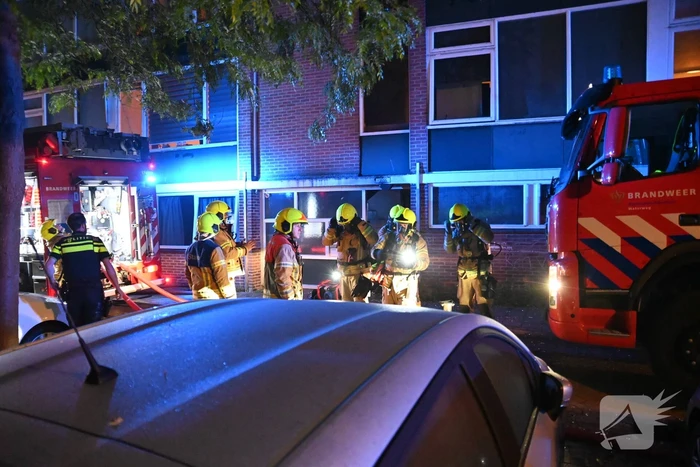 16 apartmenten ontruimd bij brand in kelder