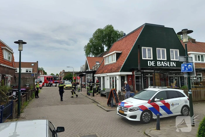 Gaslek ontdekt in woning