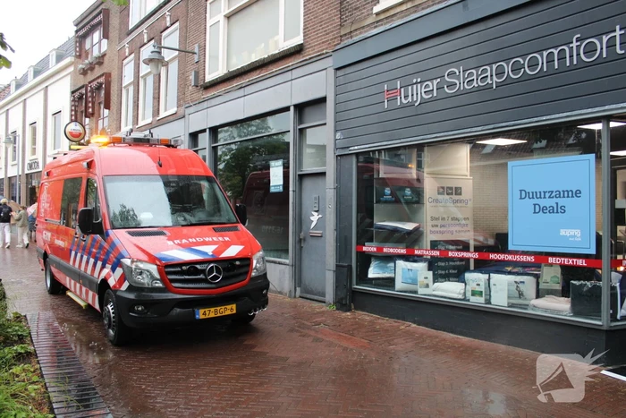 Wateroverlast in beddenzaak