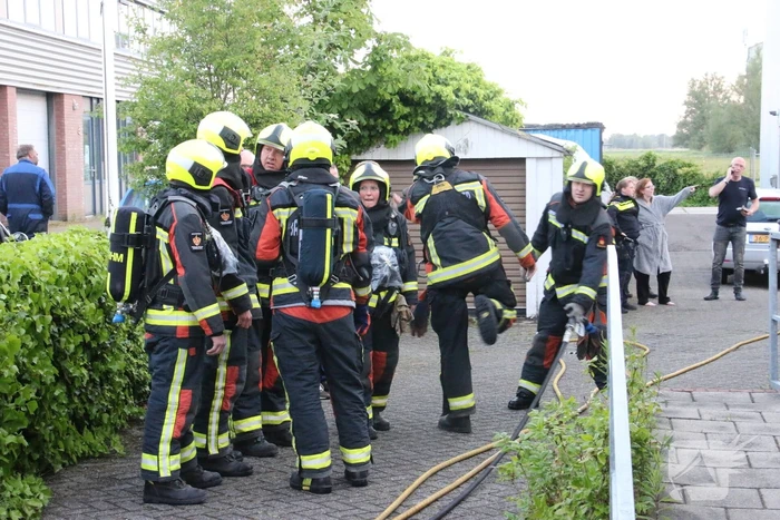 Brand in keuken van woning