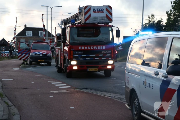 Brand in keuken van woning
