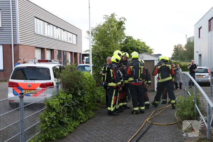 Brand in keuken van woning