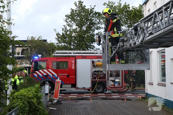 Brand in keuken van woning
