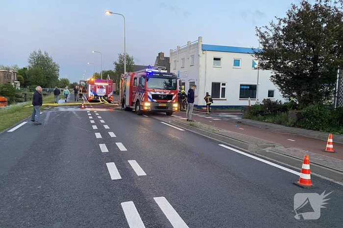 Brand in keuken van woning