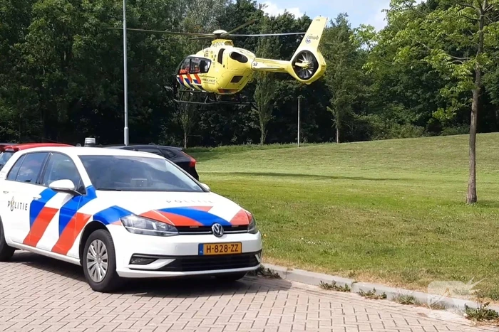 Traumahelikopter ingezet voor gewond kind