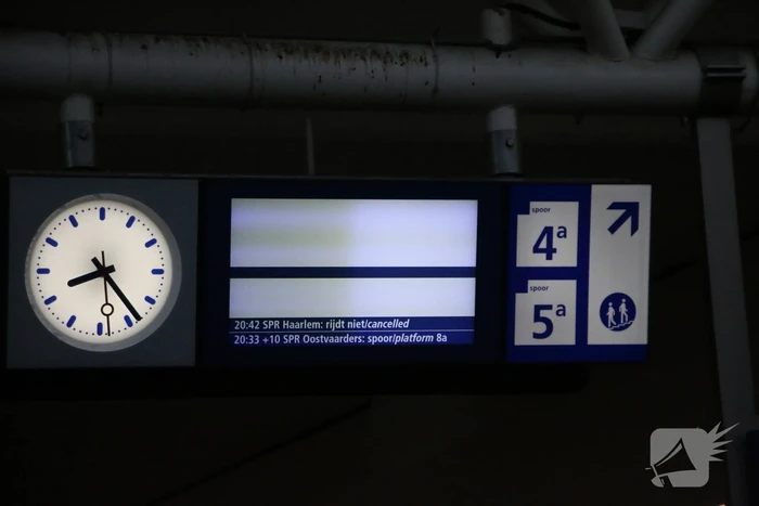 Treinverkeer stilgelegd vanwege politieactie