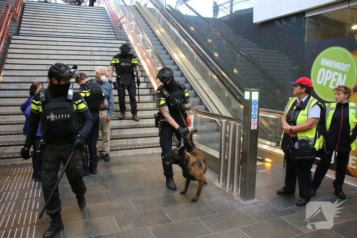 Treinverkeer stilgelegd vanwege politieactie
