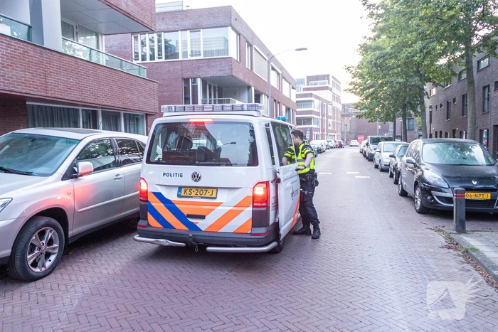 Automobilist beschadigt meerdere voertuigen en wordt straat verderop aangehouden