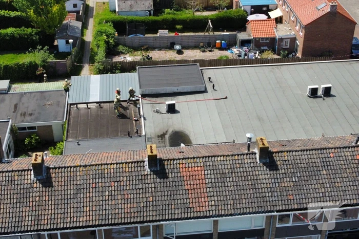 Meerdere woningen ontruimd door instorting