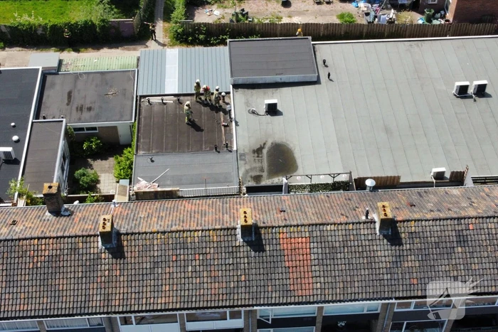 Meerdere woningen ontruimd door instorting