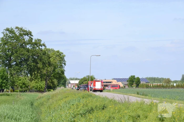 Grote brand in boerenschuur